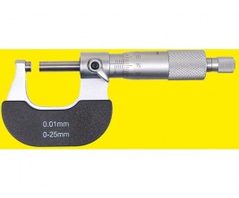 Mikrometr analogowy zewnętrzny 0 - 25 mm 0,01 mm HOGETEX