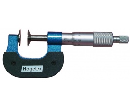 Mikrometr talerzykowy analogowy 0-25 mm 0,01 mm HOGETEX