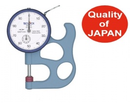Grubościomierz analogowy 0-10 mm 0,01 mm "MADE IN JAPAN"