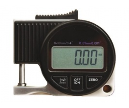 Grubościomierz elektroniczny 0-10 mm 0,01 mm 