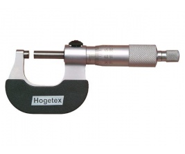 Mikrometr zewnętrzny 25-50 mm 0,01 mm PODWÓJNY NONIUSZ HOGETEX