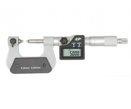 Mikrometr cyfrowy do gwintów IP65 25-50 mm 0,001 mm HOGETEX