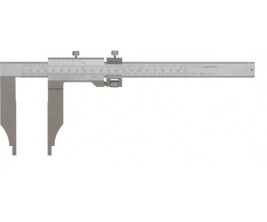 Suwmiarka analogowa jednostronna 200 mm szczęka 100 mm 0,05mm